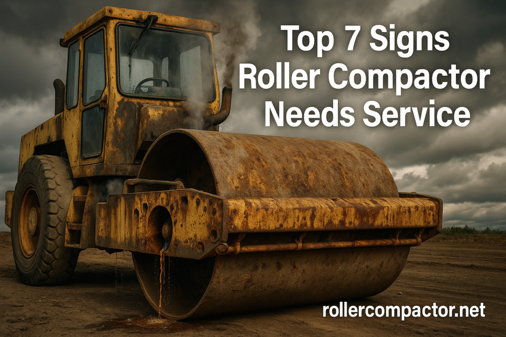 Top 7 Signs Roller Compactor needs Service